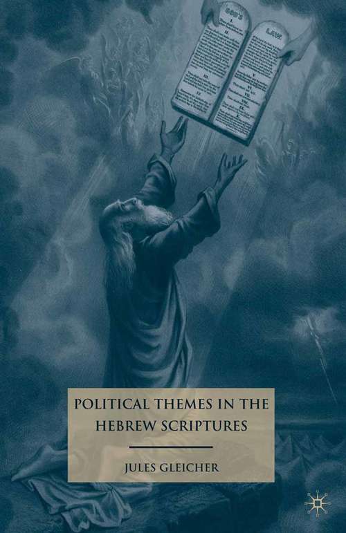 Book cover of Political Themes in the Hebrew Scriptures (2010)