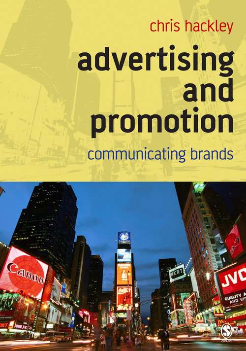 Book cover of Advertising and Promotion: Communicating Brands (PDF)
