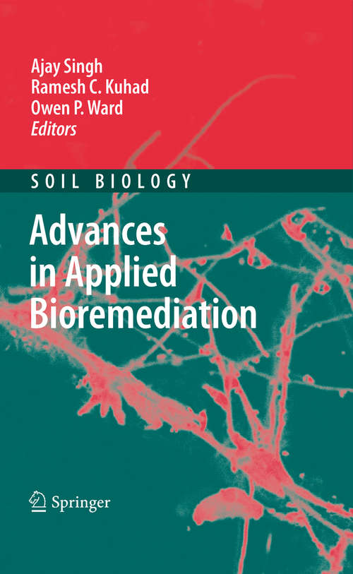 Book cover of Advances in Applied Bioremediation (2009) (Soil Biology #17)