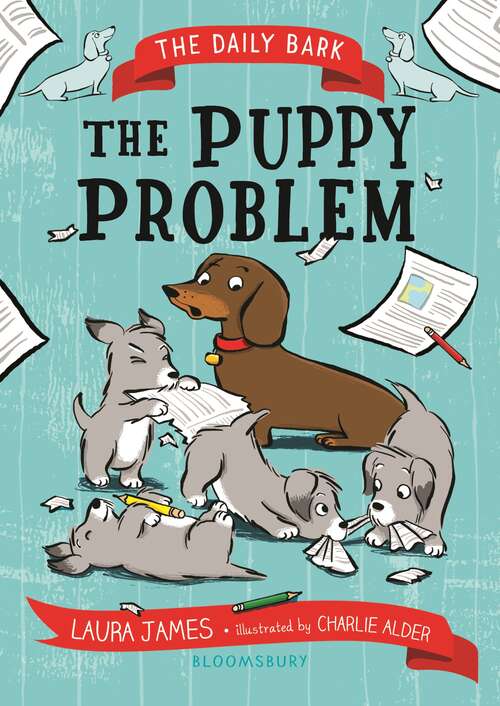 Book cover of The Daily Bark: The Puppy Problem