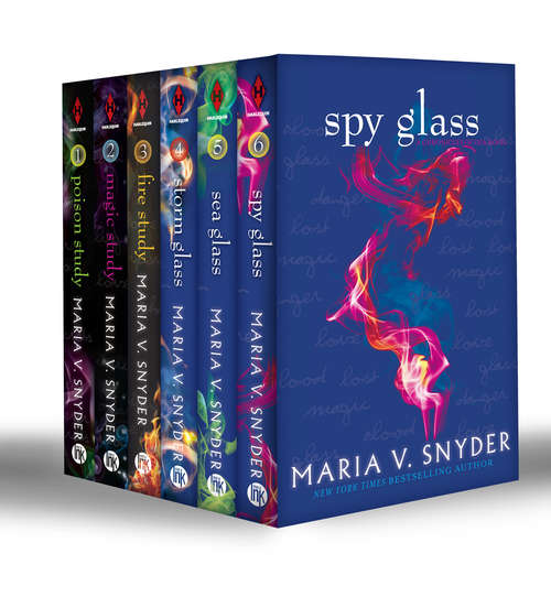 Book cover of The Chronicles Of Ixia: Poison Study; Magic Study; Fire Study; Storm Glass; Sea Glass; Spy Glass (ePub First edition) (Mills And Boon E-book Collections)
