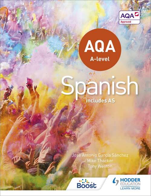 Book cover of AQA A-level Spanish (includes AS): Spanish Vocabulary For Aqa A-level