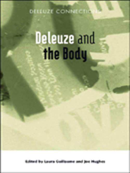 Book cover of Deleuze and the Body