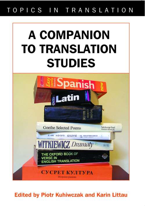 Book cover of Companion To Translation Studies (PDF) (Topics In Translation #34)