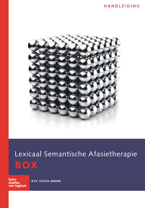 Book cover of BOX handleiding: Lexicaal Semantische Afasietherapie (1st ed. 2020)