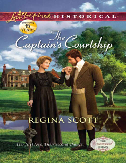 Book cover of The Captain's Courtship (ePub First edition) (The Everard Legacy #2)