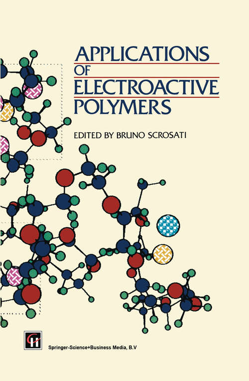 Book cover of Applications of Electroactive Polymers (1993)
