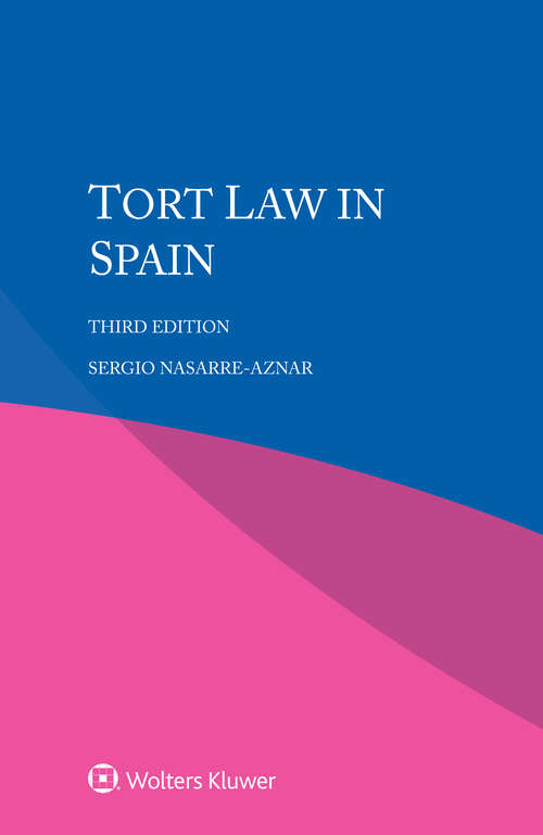 Book cover of Tort Law in Spain