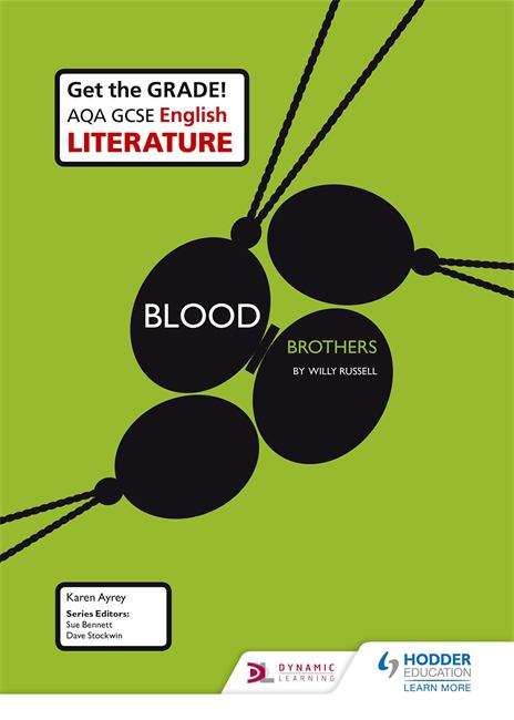 Book cover of AQA GCSE English Literature Set Text Teacher Guide: Blood Brothers (PDF)