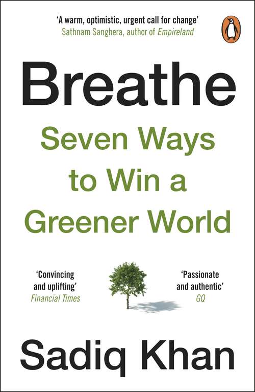 Book cover of Breathe: Seven Ways to Win a Greener World