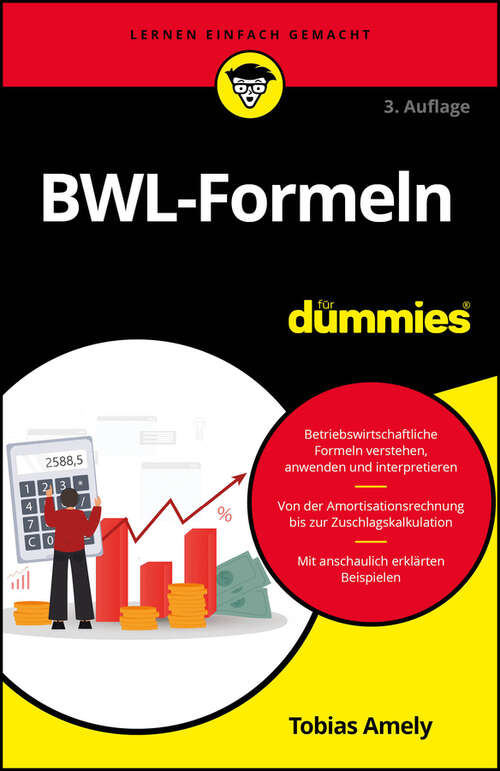 Book cover of BWL-Formeln für Dummies (3. Auflage) (Für Dummies)