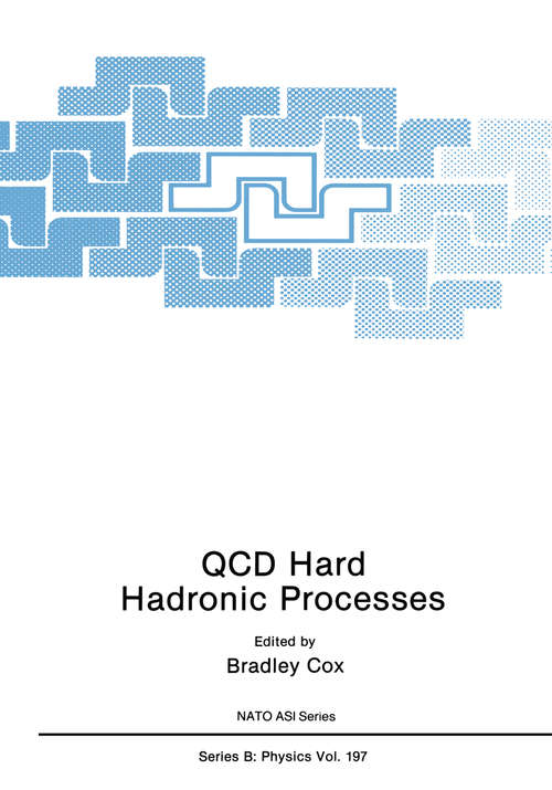 Book cover of QCD Hard Hadronic Processes (1988) (Nato Science Series B: #197)
