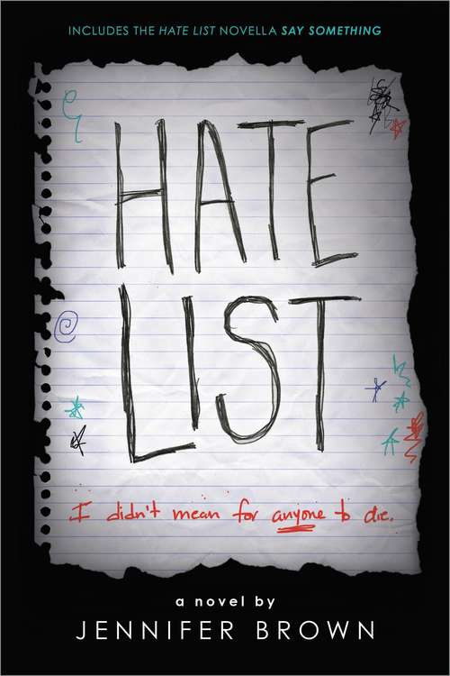 Book cover of Hate List: A Hate List Novella (Little Brown Novels)