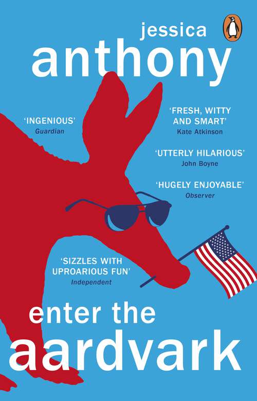 Book cover of Enter the Aardvark: 'The perfect tonic for testing times' GUARDIAN