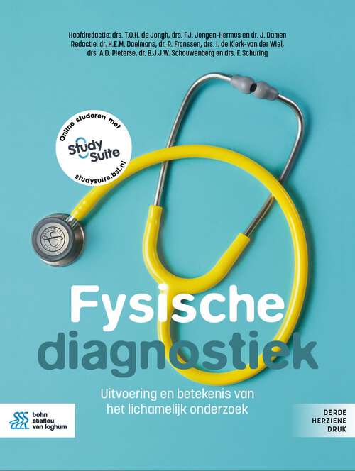 Book cover of Fysische diagnostiek: Uitvoering en betekenis van het lichamelijk onderzoek (3rd ed. 2022)