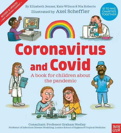 Book cover of Coronavirus and Covid: A book for children about the pandemic
