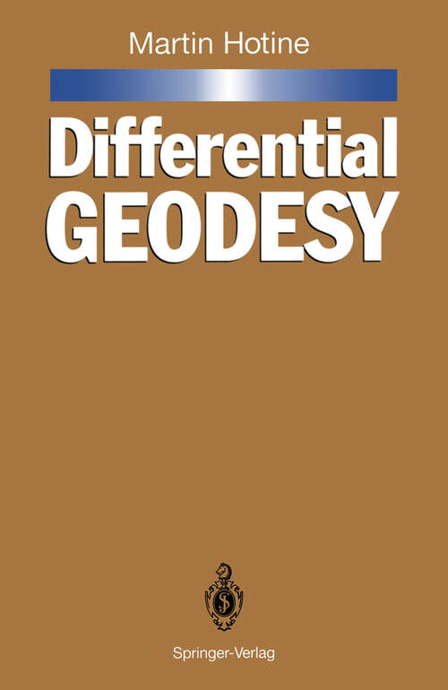 Book cover of Differential Geodesy (1991)