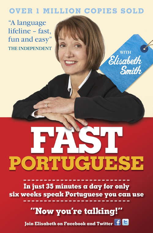 Book cover of Fast Portuguese with Elisabeth Smith (Coursebook)