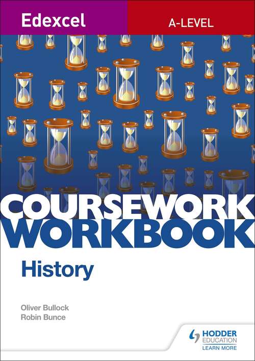 Book cover of Edexcel A-level History Coursework Workbook