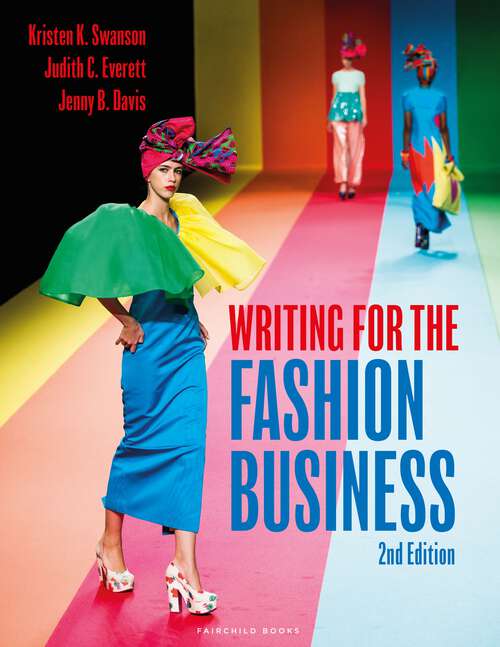 Book cover of Writing for the Fashion Business: - with STUDIO