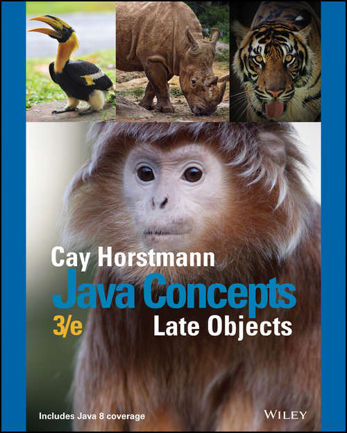 Book cover of Java Concepts: Late Objects