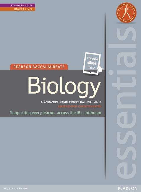 Book cover of Pearson Baccalaureate: Essentials Biology (PDF)