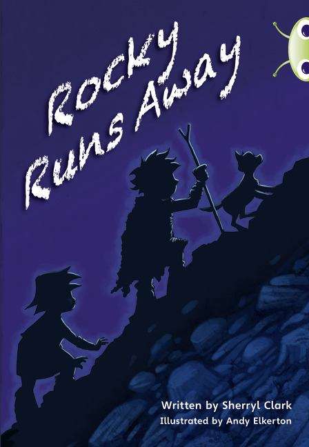 Book cover of Bug Club, Lime B: Rocky Runs Away (PDF)