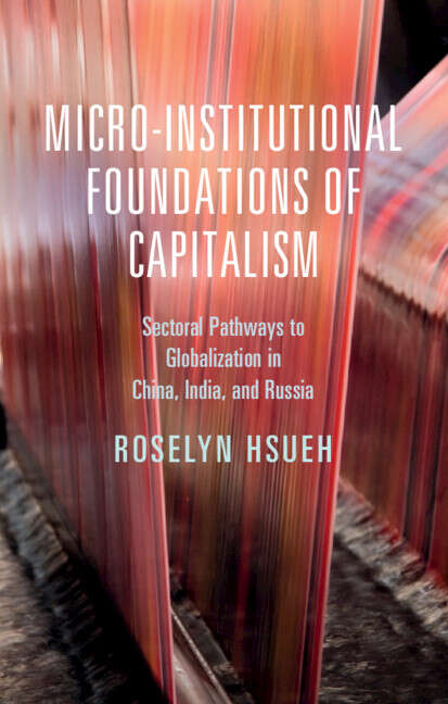Book cover of Micro-institutional Foundations of Capitalism (PDF): Sectoral Pathways to Globalization in China, India, and Russia