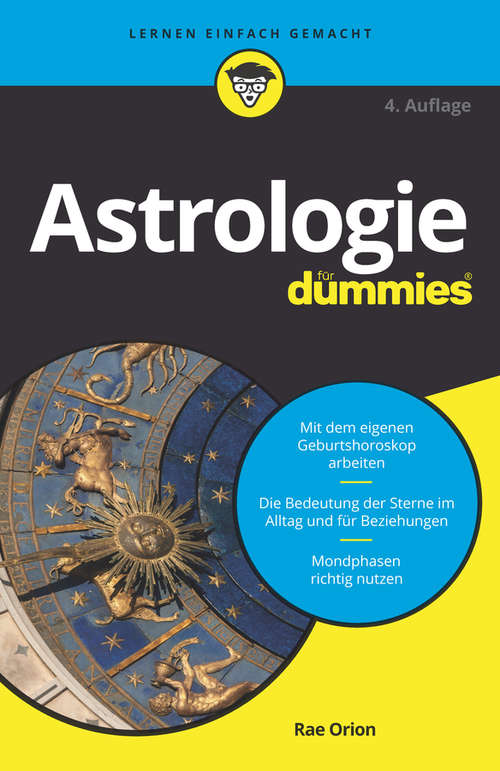 Book cover of Astrologie für Dummies (4. Auflage) (Für Dummies)