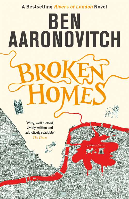 Book cover of Broken Homes: The Fourth Rivers of London novel (A Rivers of London novel #4)