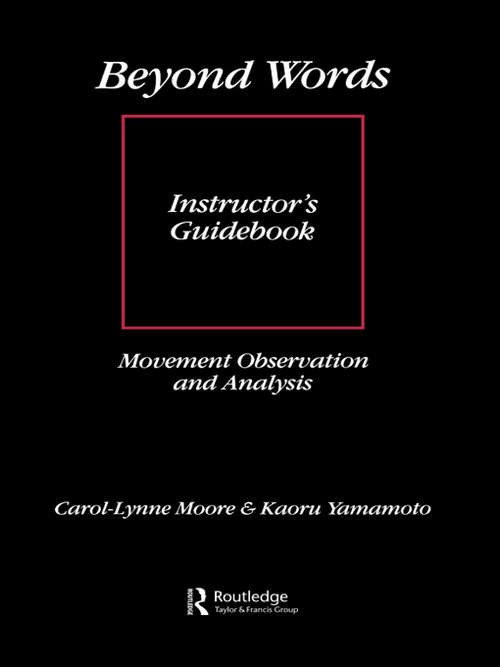 Book cover of Beyond Words: Instructor's Manual