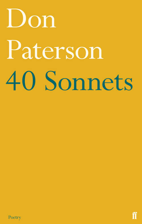 Book cover of 40 Sonnets (Main)