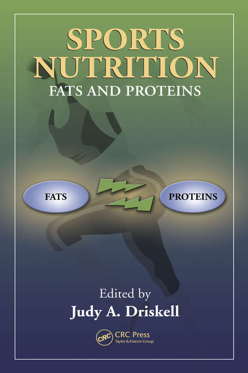 Book cover of Sports Nutrition: Fats and Proteins