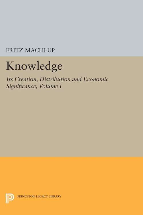 Book cover of Knowledge: Knowledge and Knowledge Production