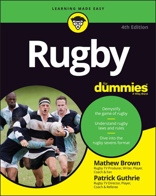 Book cover of Rugby For Dummies (4)