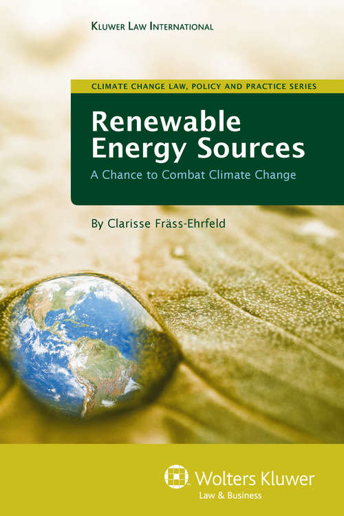Book cover of Renewable Energy Sources: A Chance to Combat Climate Change