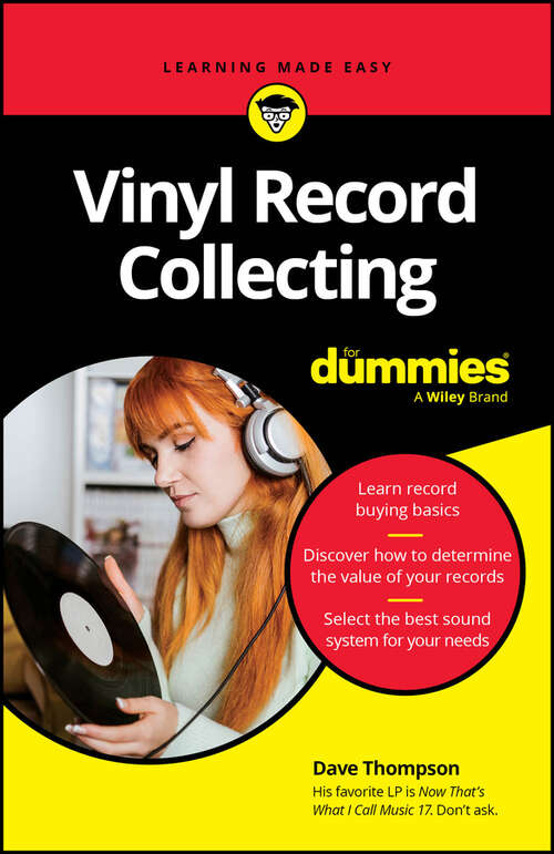 Book cover of Vinyl Record Collecting For Dummies