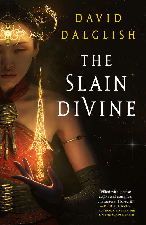 Book cover of The Slain Divine (Vagrant Gods #3)