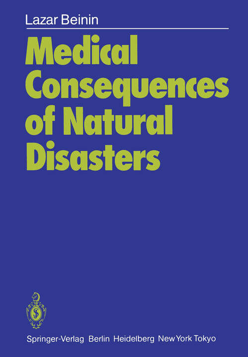 Book cover of Medical Consequences of Natural Disasters (1985)