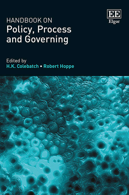 Book cover of Handbook on Policy, Process and Governing