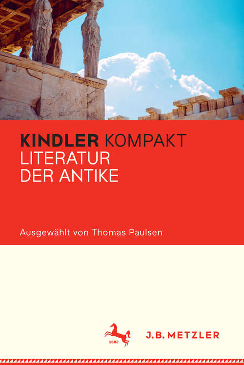 Book cover of Kindler Kompakt: Literatur der Antike