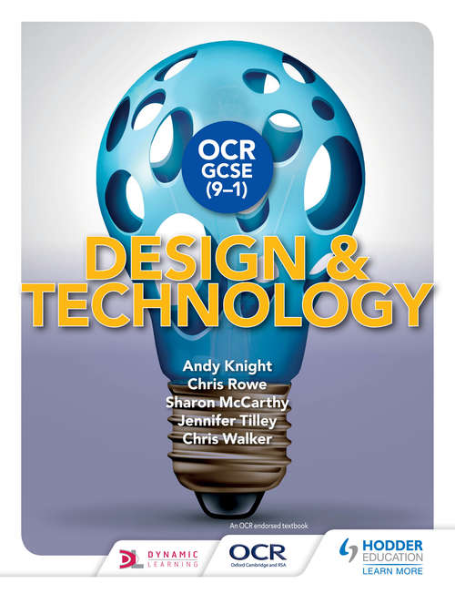 Book cover of OCR GCSE (9-1) Design and Technology (OCR GCSE (9-1) Design and Technology)