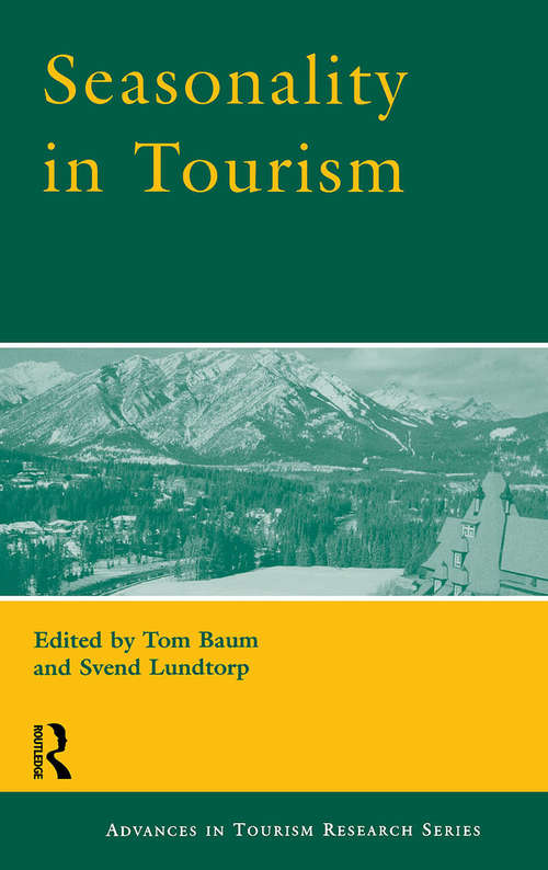 Book cover of Seasonality in Tourism