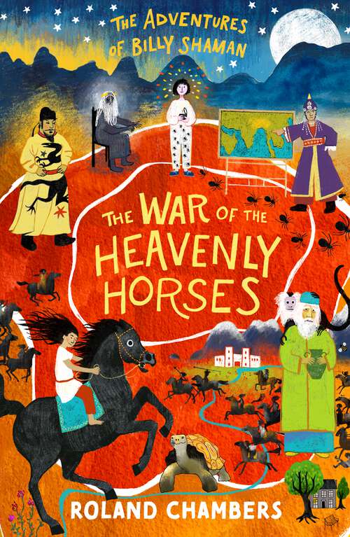 Book cover of The War of the Heavenly Horses (The Adventures of Billy Shaman #2)