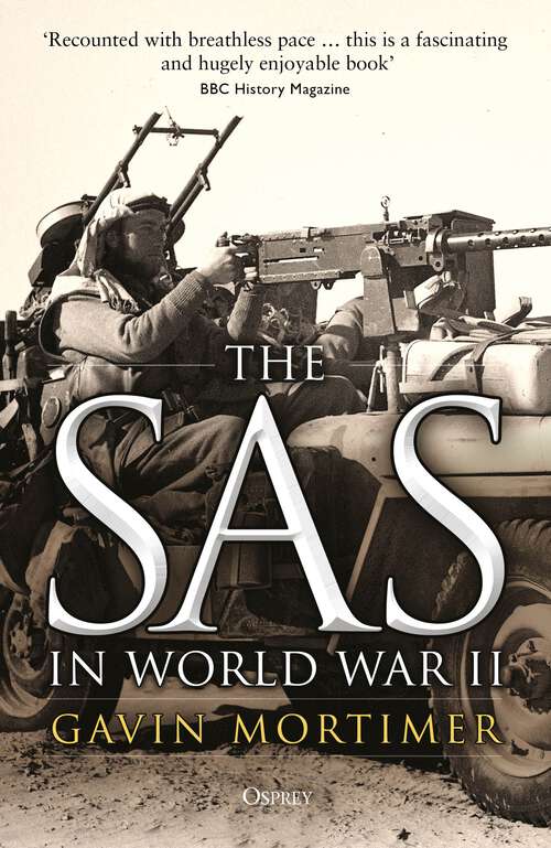 Book cover of The SAS in World War II