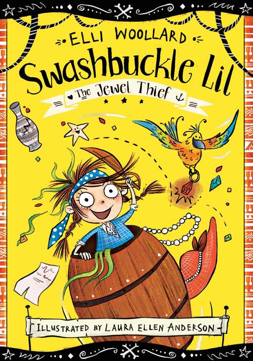 Book cover of Swashbuckle Lil and the Jewel Thief (Swashbuckle Lil: The Secret Pirate #2)