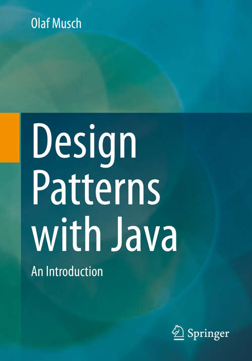 Book cover of Design Patterns with Java: An Introduction (2023)