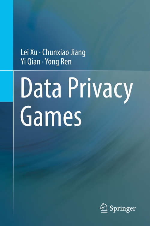 Book cover of Data Privacy Games