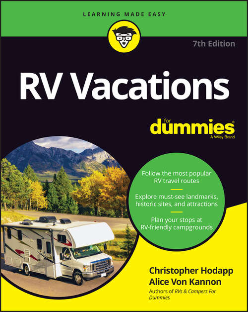 Book cover of RV Vacations For Dummies (7)