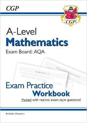 Book cover of New A-Level Maths for AQA: Year 1 & 2 Exam Practice Workbook (PDF)